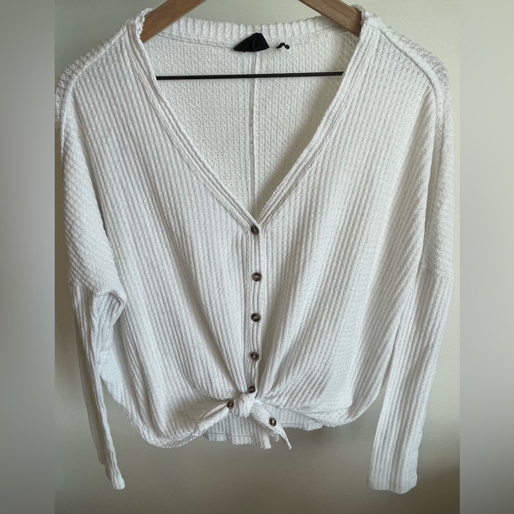 Urban Outfitters Out From Under Waffle Knit Longsleeve